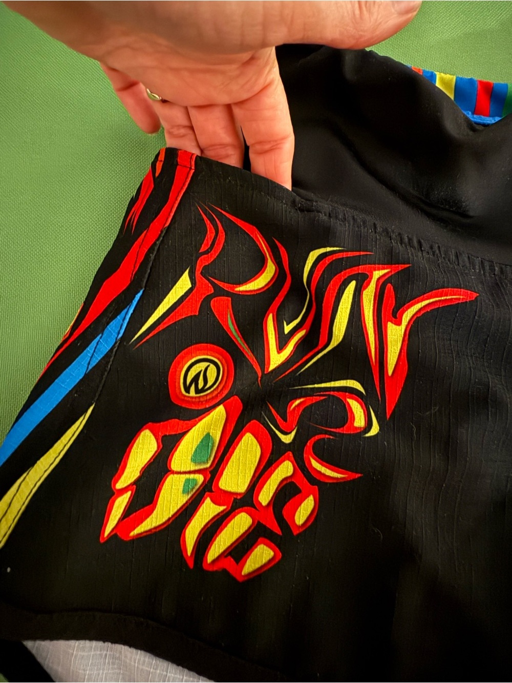 INB 8 Shorts “Run or Die” series 2 pocket running shorts. Good condition - Picture 2 of 12